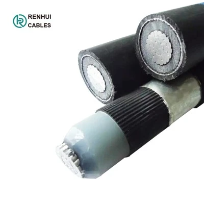 3X1X300MM2 алюмінієвий кабель HTA 18/30 кВ